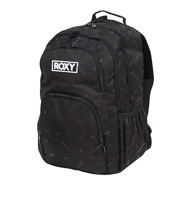 ロキシー（ROXY）リュック GO OUT バックパック 黒×チャコールグレー 26SP RBG261301MUL1 デイバッグ