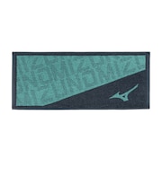 ミズノ（MIZUNO）フェイスタオル 今治製 緑 34×80cm 32JYD10293 箱入り 今治タオル 綿100％