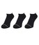 ザ・ノース・フェイス（THE NORTH FACE）ランニング アンイーブン ドライ 3足組 ショート ソックス NN82606 K