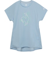ルコックスポルティフ(lecoqsportif)テニスウェア プラクティスシャツ LN6SHT23L BL00