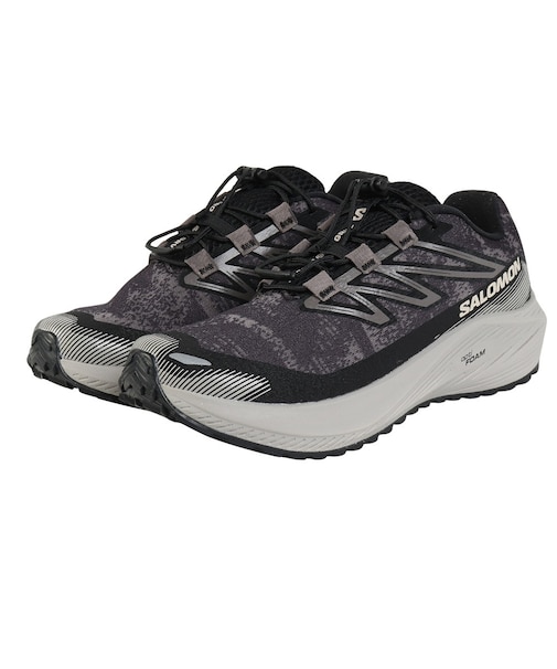サロモン（SALOMON）ランニングシューズ ジョギングシューズ エアロ フロー グラベル ブラック L49255900 スポーツ シューズ