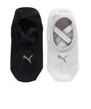 プーマ(PUMA)ヨガフットカバー 2足組 947182 01 GRY