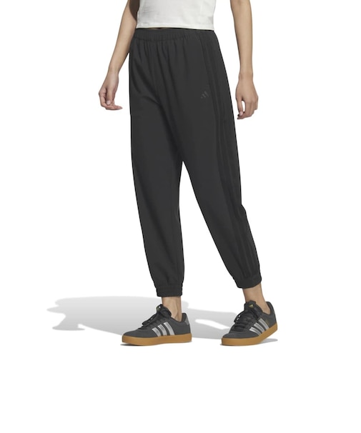 アディダス（adidas）ストレッチ プレーンウィーブ レギュラーフィット テーパードレッグ カフドヘム パンツ C2948-KQ9263