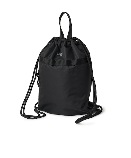 ニューエラ（NEW ERA）ナップサック デイサック 150D 黒 21L 14750914 ナップザック 手提げ付き サブバッグ