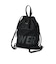 ニューエラ（NEW ERA）ナップサック デイサック 150D NEW ERAロゴ 黒 21L 14750913 ナップザック 手提げ付き サブバッグ