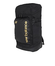 ニューバランス(new balance)リュック トップローディング バックパック 黒×ゴールド 40L AC7580WBLG デイバッグ 撥水 大容量