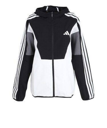 アディダス（adidas）UV対策 紫外線カット TEAMS ルーズフィット クロス ジャケット WK430-KF9218