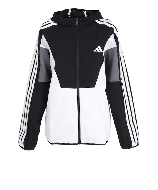 アディダス（adidas）UV対策 紫外線カット TEAMS ルーズフィット クロス ジャケット WK430-KF9218