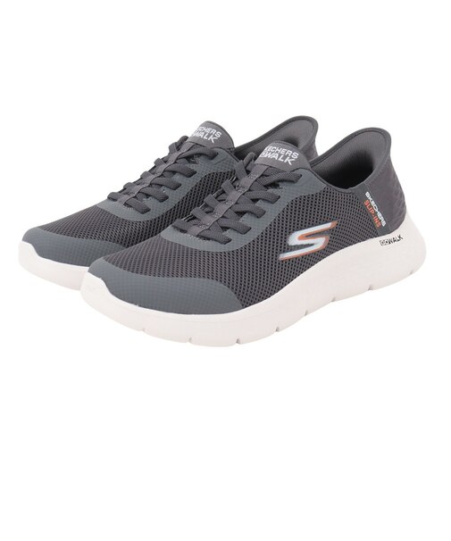 スケッチャーズ(SKECHERS)スニーカー ウォーキングシューズ スリップインズ ゴー ウォーク フレックス ハンズ アップ 216324WW-GRY スポ…