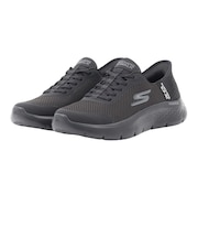 スケッチャーズ(SKECHERS)カジュアルシューズ ゴー ウォーク フレックス グランド エントリー ブラック 124836-BBK スリップインズ スニー…