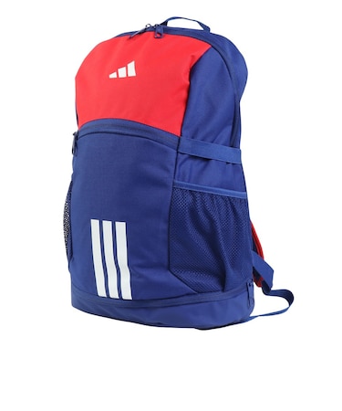 アディダス（adidas）リュック ジュニア ユース ティロ バックパック 青×赤 17L QB120-KA0283 リュクサック 子供用リュック デイバッグ