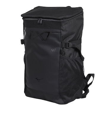 ミズノ（MIZUNO）リュック N-X Tバックパック 黒 30L 33JDD00090 デイバッグ リュックサック ボックス型 大容量