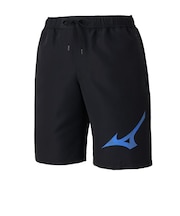 ミズノ(MIZUNO)水着 メンズ 水泳 アクアフィットネス用ウォーターショーツ インナー付 黒×青 M-3Lサイズ N2JBD10792