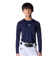 アンダーアーマー(UNDER ARMOUR)野球ユニフォーム ジュニア 練習着 ヒートギア コンフォート フィッティド 長袖 クルーネックシャツ 601272…