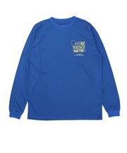 アクター(AKTR)バスケットボールウェア FEEL FREE 長袖Tシャツ 124-045005 BL