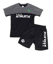 アスレタ(ATHLETA)サッカー フットサルウェア ジュニア プラクティス 上下セット XE-2514J BLK/CHA