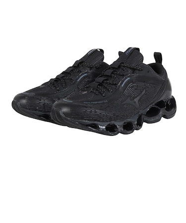 ミズノ(MIZUNO)スニーカー タウンシューズ ウエーブプロフェシー 13.2 ブラック D1GA260502 カジュアルシューズ スポーツ