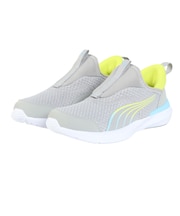 プーマ(PUMA)ジュニアスニーカー スポーツシューズ キッズ クルーズ プロフォーム イーズイン ライトグレー 31025015 スリップオン カジュアル