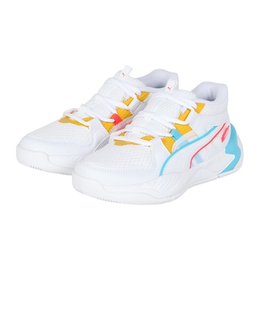 プーマ(PUMA)ジュニアバスケットシューズ バッシュ UPROAR 31216408