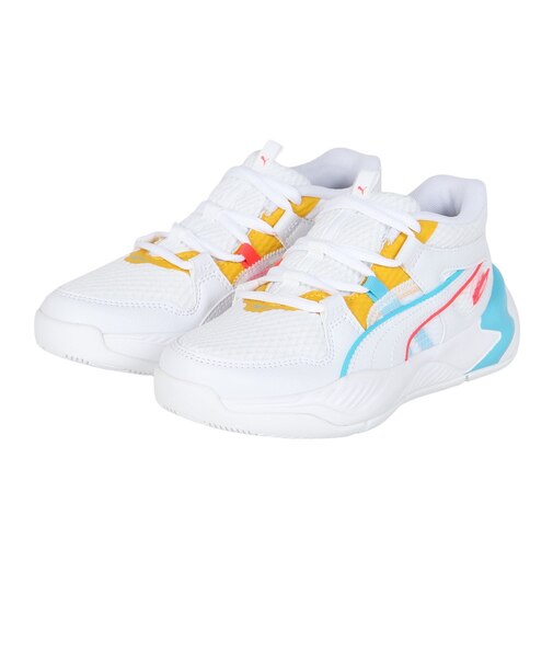 プーマ(PUMA)ジュニアバスケットシューズ バッシュ UPROAR 31216408