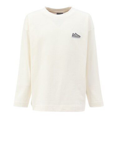ニューバランス（new balance）ジュニア シューパッチ ロングスリーブTシャツ YT61U8D8SST
