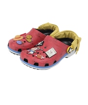 クロックス(crocs)ジュニア サンダル ONE PIECE ルフィ クラシック クロッグ レッド イエロー 212127-90H カジュアル シューズ