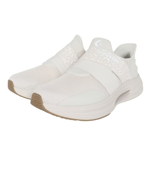 コンバース（CONVERSE）スニーカー スポーツシューズ ケイブスター スリットスライド LP XG ベージュ 33600222 カジュアル シューズ