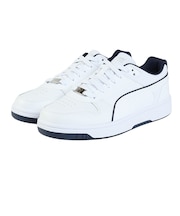 プーマ(PUMA)スニーカー スポーツシューズ リバウンド ジョイ ロウ ワイド ホワイト 39843009 カジュアルシューズ