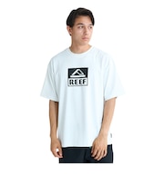 リーフ(REEF)ボックスロゴ ラッシュ 半袖Tシャツ 26SPELY261023WHT