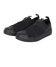 アディダス(adidas)スニーカー スポーツシューズ ストリート トーク スリッポン ブラック OTQ54-KK0375 スポーツ カジュアル シューズ