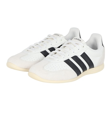 アディダス(adidas)スニーカー スポーツシューズ バレダ ロー ホワイト ブラック OOY96-KI6726 スポーツ カジュアル シューズ