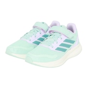 アディダス（adidas）ジュニアスポーツシューズ ベルクロ ベルト付き スニーカー コアファイト 5 ミント NLD75-JP9403 トレーニングシューズ