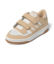 アディダス(adidas)ジュニアスポーツシューズ ベルクロ ベルト付き スニーカー ラピッド コートシューズ キッズ サーモンピンク NSB09-JS476…