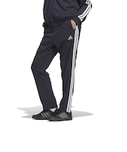 アディダス(adidas)スリーストライプス レギュラーフィット ダブルニット オープンヘム トラックパンツ DP187-KR6435