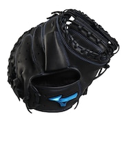 ミズノ(MIZUNO)少年軟式用グラブ 捕手用 野球グローブ ジュニア ウィルドライブ ブルー 1AJCY34700 09
