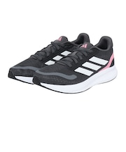 アディダス(adidas)ジュニアスポーツシューズ スニーカー コアファイト 5 ダークグレー NLD78-JQ8668 ランニング シューズ