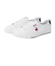 ルコックスポルティフ（lecoqsportif）スニーカー スポーツシューズ テルナウォーク II ホワイト レッド LU6SSN20LZ WHRD スポーツ…