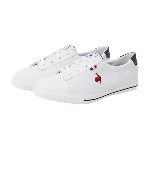 ルコックスポルティフ(lecoqsportif)スニーカー スポーツシューズ テルナウォーク II ホワイト レッド LU6SSN20LZ WHRD スポーツ…
