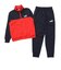 プーマ（PUMA）ジュニア ポリ カラーブロック スーツ B 上下セット 694283 16 RED