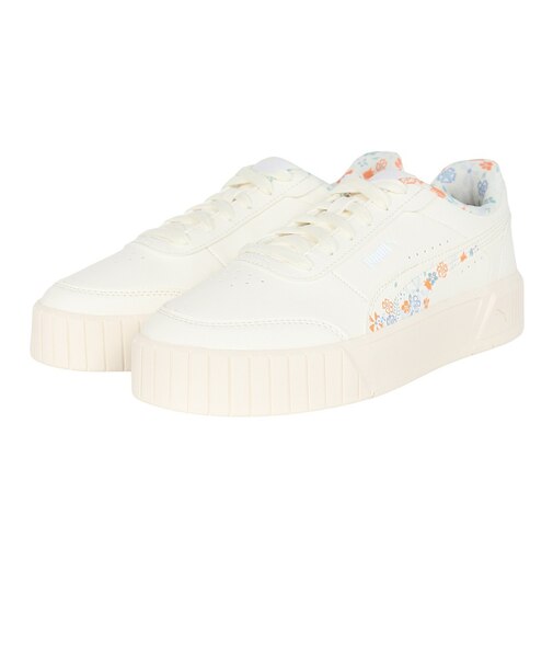 プーマ(PUMA)スニーカー スポーツシューズ キャリーナ ミア フラワー ホワイト 40739301 スポーツ カジュアル シューズ