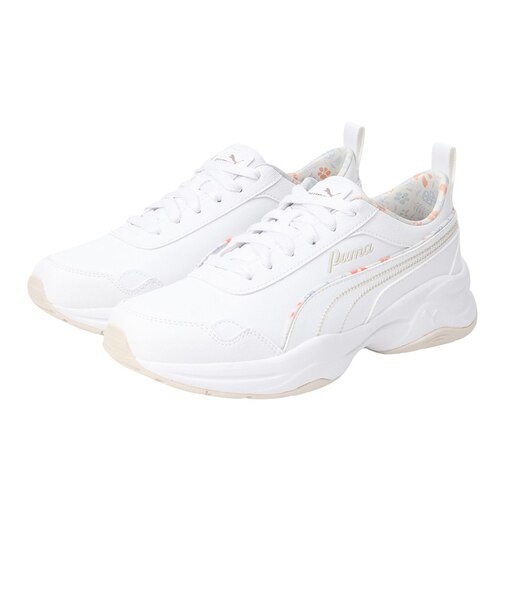 プーマ（PUMA）スニーカー シリア モード フラワー ホワイト 40739801 スポーツ カジュアル シューズ