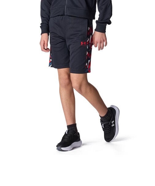 アンダーアーマー（UNDER ARMOUR）ジュニア プリント ブロック トラック ショーツ 6012500 001