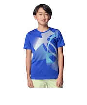 アンダーアーマー(UNDER ARMOUR)ジュニア テック スーパービッグロゴ ショートスリーブ Tシャツ 6012492 400