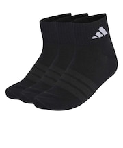 アディダス(adidas)シン&ライト スポーツウェア アンクル ソックス 3足組 WH755-KC9613