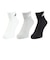 アディダス（adidas）靴下 クッション スポーツウェア アンクルソックス 25-27cm 28-30cm 3足組 DVT59-KC9631３足セット ソッ…
