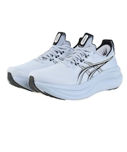 アシックス(ASICS)ランニングシューズ ジョギングシューズ ゲルニンバス 28 ブルーグレー 1011C127.402 スポーツ シューズ