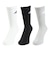 アディダス（adidas）靴下 クッション スポーツウェア クルーソックス 3足組 25-27cm 28-30cm D5273-KC9624 クルー丈 ３足セ…