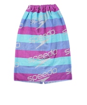 スピード(SPEEDO)水泳 タオル スタックボーダーラップタオル SE62602 PU