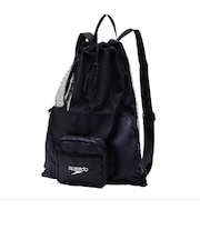 スピード(SPEEDO)水泳バッグ ポケッタブルメッシュバッグ SE22502 K