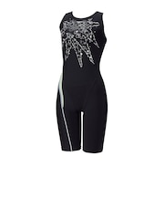 スピード(SPEEDO)フィットネス水着 レディース 水泳 スターライト ルースン ニースキン SFW12610 KV